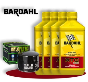 Kit/Tagliando BMW S/1000 XR 2015 2020 4 lt Olio BARDAHL XTC 5W40 + filtro Hiflo - Foto 1 di 3