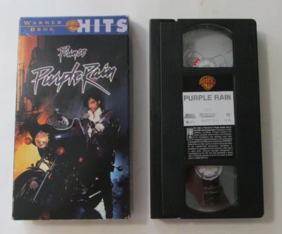 PRINCE Purple Rain Movie  VHS tape Foto 1 de 4