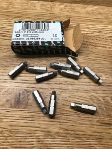 Wera Series 1 868/1 V Special Design Bit, Square # 2, 1/4" Drive Pack of 10.AA-5 - Picture 1 of 2