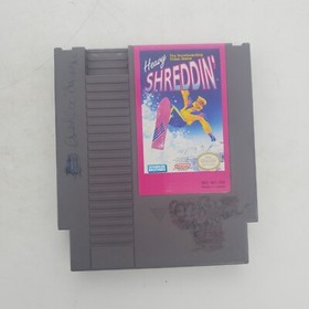HEAVY SHREDDIN' VIDEO GAME - NINTENDO / NES