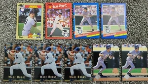 Wade Boggs 9-card Lot Boston Red Sox New York Yankees Topps Donruss Upper Deck - Picture 1 of 2