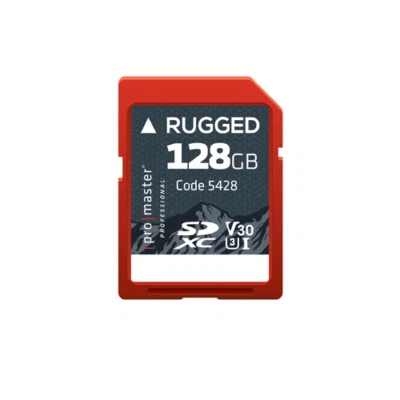 ProMaster 128GB SDXC RUGGED Memory Card 660X UHS-1 U3 V30 #5428 - Image 1 of 2