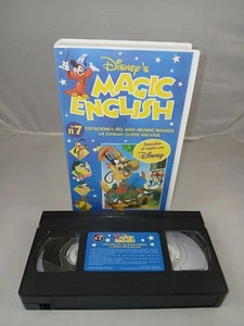 Disney's Magic English No. 7 VHS Tape - Picture 1 of 2