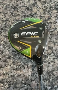 MINT Callaway Epic Flash 15* Fairway PX Evenflow Green 6.0 65g Stiff Shaft - Picture 1 of 8