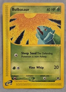 2002 Pokémon TCG Expedition Base Set Bulbasaur 095/165 Common *See Pics* - Picture 1 of 2