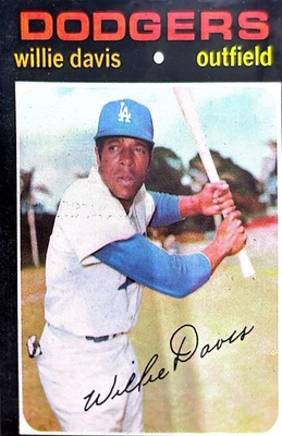 1971 Topps - Willie Davis #585 - Image 1 of 2
