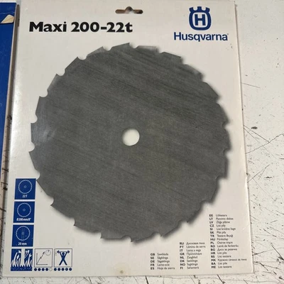 Husqvarna OEM Maxi 200 mm 22 dientes 1" hoja de sierra de eje 596-279101 Foto 1 de 4