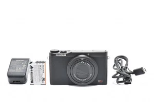 FUJIFILM XQ1 BLACK 12.0MP WI-FI Compact Digital Camera JAPAN [Exc+] #A - Picture 1 of 12