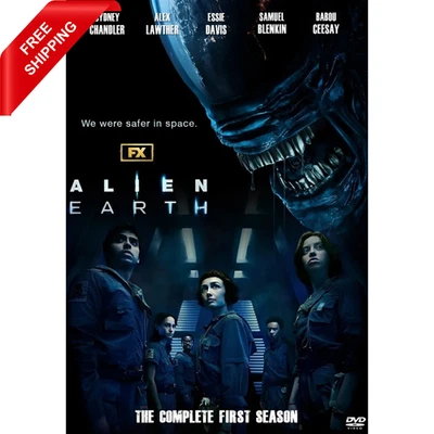 Alien: Earth TV Series Season 1 2025 Full HD Audio Eng DVD All Region Free Ship - Image 1 of 4