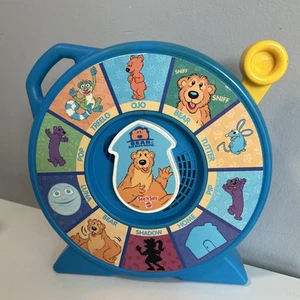 Vintage 1989 Mattel Bear In The Big Blue House See N Say Toy WORKS - Picture 1 of 15