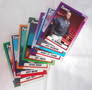 Minnesota Twins Cards, Topps, 1990, N-W (7 Cards), Mint - Picture 1 of 15