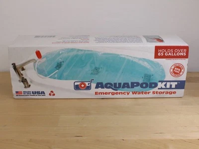 Kit Aquapod Preparación Emergencia Almacenamiento de Agua 65 Gal Bañera Estándar  Foto 1 de 4