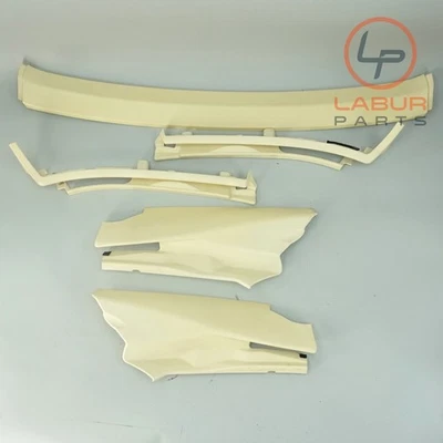 R170 97-04 Mercedes SLK Class painel forro traseiro acabamento conjunto de 5 bege Z7011 - Imagem 1 de 4