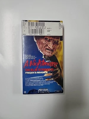 A Nightmare On Elm Street Part 2 Freddy's Revenge Vhs Sealed 1986 Media Horror - Image 1 of 4