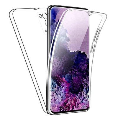COVER TRASPARENTE PER SAMSUNG GALAXY S20 FE FAN EDITION 5G CUSTODIA FRONTE RETRO - Immagine 1 di 4