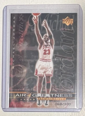 1999-00 MJ /100 Bronze Air Of Greatness UD Exclusives #151 - Read Description - Image 1 of 2