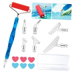 Metal Tips Diamond Art Painting Resin Pen Dark Blue 5D Ergonomic Diamonds Art - Picture 1 of 7