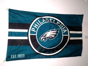 NFL Philadelphia Eagles Established 1933 3'X5' Flag Banner by WinCraft Polyester - Picture 1 of 9