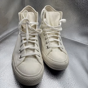 Top alto para mujer Converse Chuck Taylor All Star beige cachemira 572544F talla 9 - Imagen 1 de 15