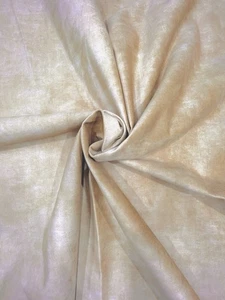 Sand Yellow Vintage Velvet Fabric Soft Feel - Curtain Cushion Upholstery Crib 5  - Picture 1 of 4