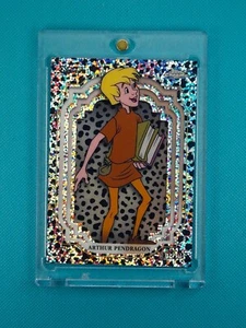 Topps Disney Chrome 2024 #28 Arthur Pendragon /101 Black White Speckle Refractor - Picture 1 of 2