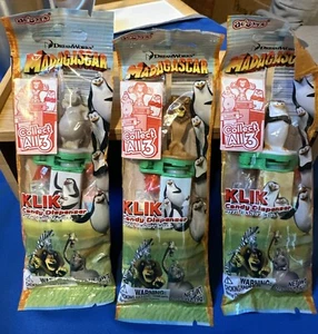 DreamWorks Madagaskar Alex Gloria Pinguin Au’some Spender 3er Set M130 - Bild 1 von 5