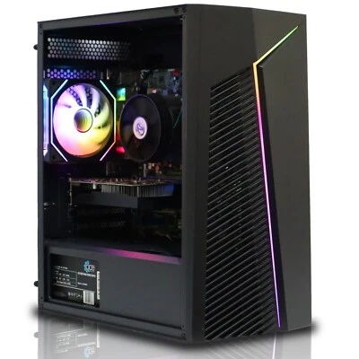 PC Da Gioco Veloce Intel I7 / 16GB RAM / 1TB SSD / 2GB GT 730 / Windows 10 Wi-Fi - Immagine 1 di 4