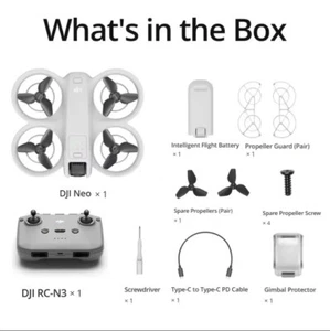 DJI NEO Drone Combo Drone fr DJI RC-N2 RC 2 Goggles 3 RC Motion Self-Flying 135g - Picture 1 of 11