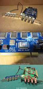 GeoVision GV-800-4A 800 V3.20 4ch 120FPS DVR Card Caméra de surveillance Fiche - Picture 1 of 1