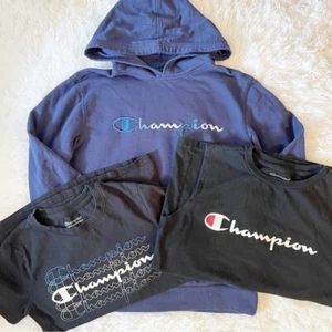 Champion Boys Hoodie Shirt Bundle Size Large Youth - Picture 1 of 4