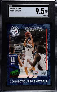 2000 Connecticut Women Diana Taurasi College Rookie Card RC SGC 9.5 GOAT UCONN - Picture 1 of 2
