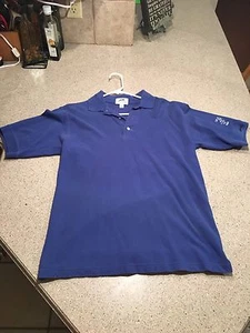 Mens Slazenger Golf Collection Blue Polo Shirt Size S - Picture 1 of 6