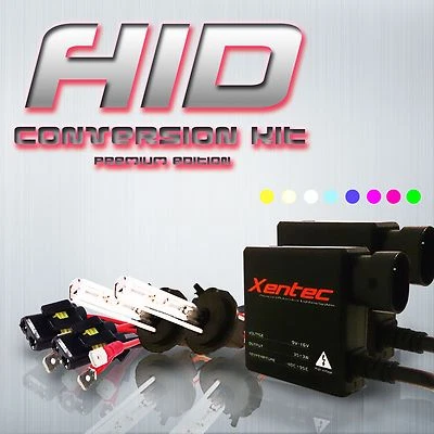 Slim 6000K H1 H3 H4 H7 H8 H9 H10 H11 9004 9005 9006 9007 H10 880 HID Xenon Kit - Image 1 of 4