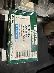 Timber mate Cup Square Hexagonal Nut And Bolt - Picture 1 of 2