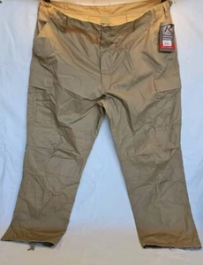 Rothco Relaxed Fit Zipper Fly BDU Tactical Pants Khaki 2XL (43" to 47" Waist) - Picture 1 of 7