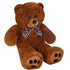 Orsacchiotto L Peluche Marrone 50 cm Orsacchiotti Morbidi Maxi Pupazzo Idea Rega - Foto 1 di 9