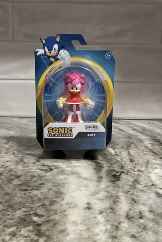Jakks Pacific 2023 - Sonic the Hedgehog - 2.5 " Amy Action Figure VHTF NEW Cover
