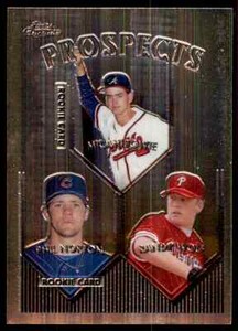 1999 Topps Chrome Micah Bowie Phil Norton Randy Wolf RC #428