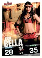 BRIE BELLA 2009 Topps WWE SLAM ATTAX ROOKIE RC