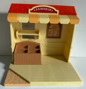 Sylvanian Families J Sainsbury Lebensmittelgeschäft nur Stallgebäude keine Tiere - Bild 1 von 8