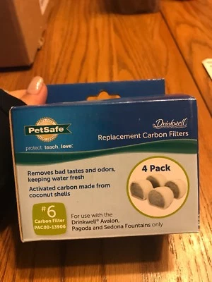 Filtros de Carbono de Repuesto Drinkwell (Pack de 4) Envíos N 24h Foto 1 de 4