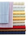 Attached Waterbed Sheet 1000 Count Luxury Egyptian Cotton Striped Color