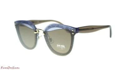 GAFAS DE SOL MUJER MIU MIU MU03TS CMT9L1 LILA BRILLO/LENTE MARRÓN 65mm Foto 1 de 4