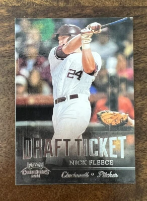 2011 Playoff Contenders Draft Tickets Nick Fleece #DT19 - Image 1 of 2