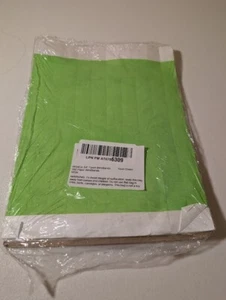 WristCo 3/4" Tyvek Wristbands Neon Green - 300 Pack New - Picture 1 of 2