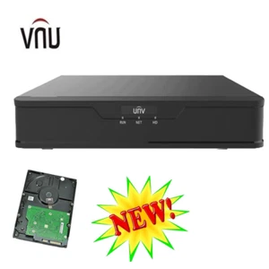 Uniview NVR301-04X-P4 PoE Ultra Ultra 265/H.265/H.264 NVR system + 2TB HHD - Picture 1 of 6