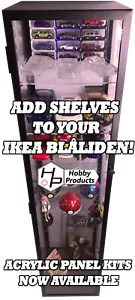 Kits de adición de estantes de acrílico Ikea BLÅLIDEN | Transforma tu BLÅLIDEN - Imagen 1 de 6
