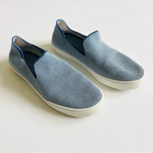 Rothy’s SIZE 8.5 The Loafers blue shoes womens - Picture 1 of 7