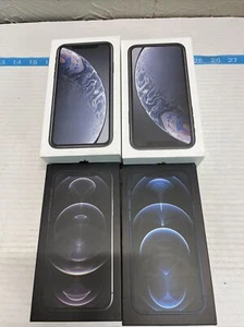 Lot of 4 EMPTY iPhone Boxes XR 12 Pro - Photo 1 sur 6