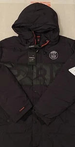 Nike Air Jordan Paris Men’s Down Fill Parka Hoodie Jacket Coat Size 2XL New - Picture 1 of 12